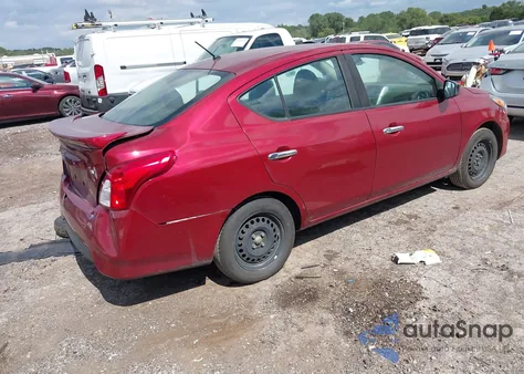 2019 Nissan Versa 1.6 Sv z USA, uszkodzony, nr VIN 3N1CN7AP8KL858361